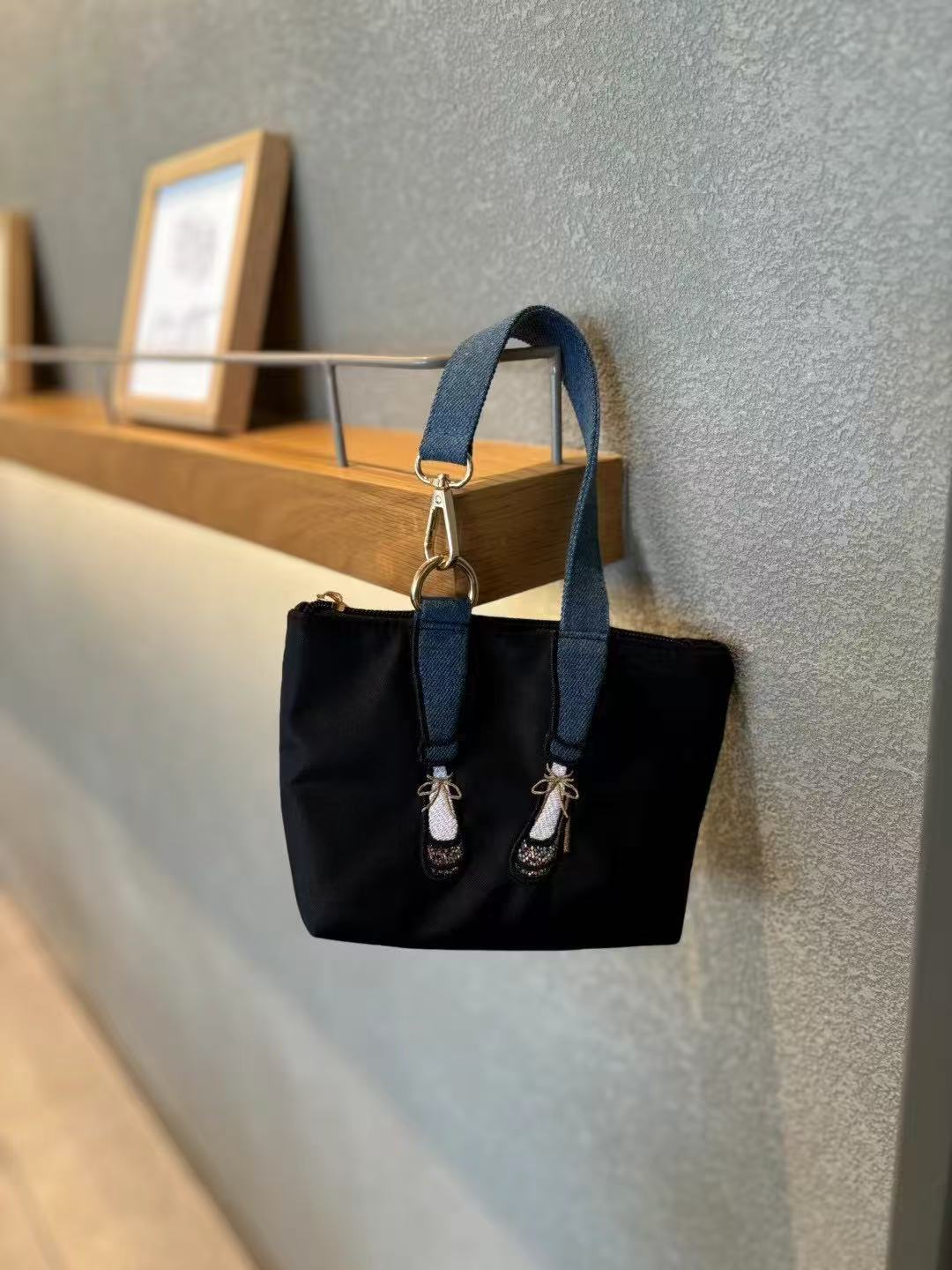 Women'S Accessories Wallet - Moda Işlemeli Sıfır Cüzdan Su Geçirmez