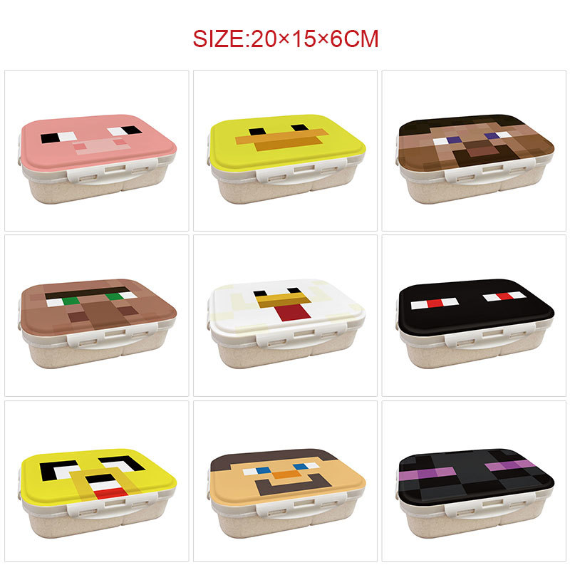 Women Accessories Holder - Minecraft temalı 3 parçalı Japon tarzı