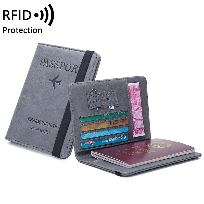 Women'S Accessories Wallet - Unisex PU Deri Pasaport Tutucu -