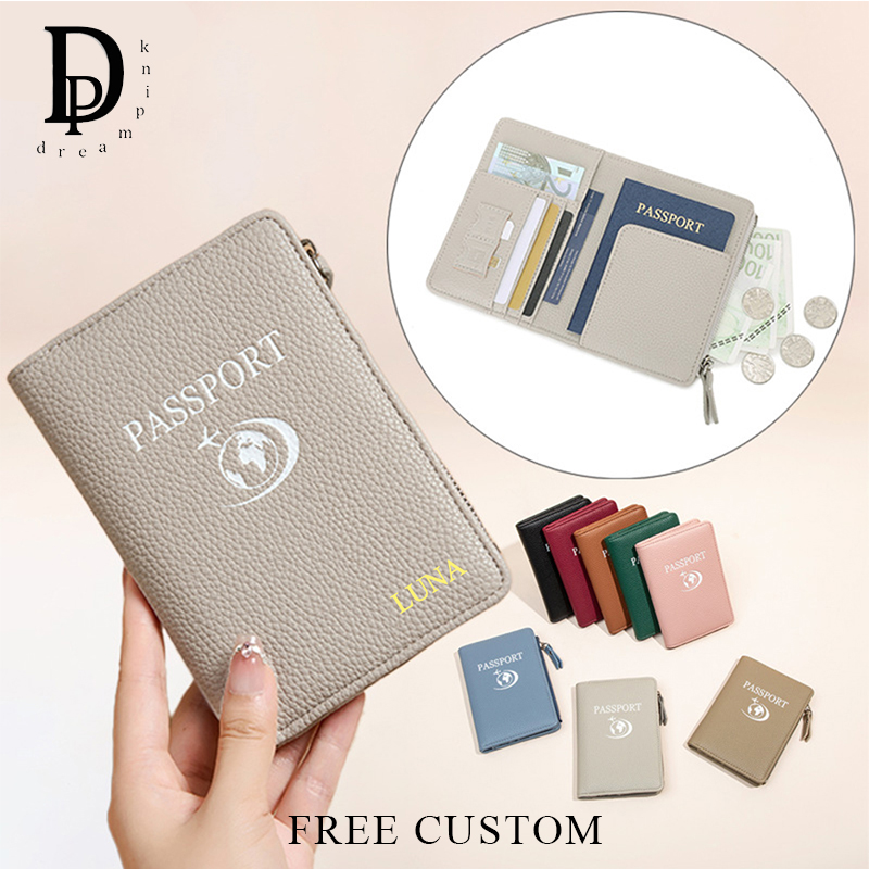 Women'S Accessories Wallet - Seyahat Kadın RFID Kişiselleştirilmiş Pasaport Tutucu