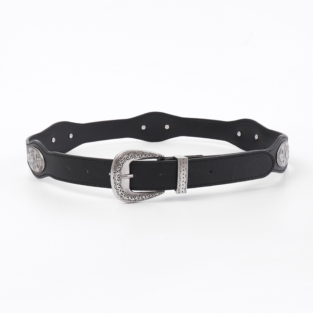 Women'S Accessories Manufacturers - Kadınlar İçin Batı Kovboy Retro Kemer,