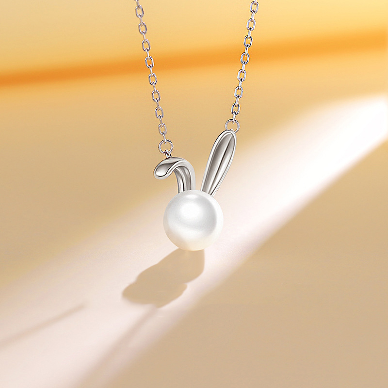 Sevimli tavşan inci kolye koly - Women Accessories Meaning incelemesi ve fiyatı