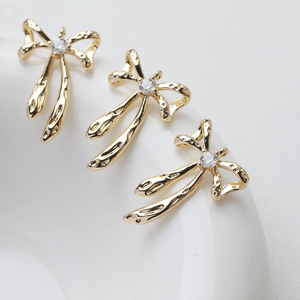 4 adet zarif yay Charm takı ya - Charm Necklace Dainty incelemesi ve fiyatı