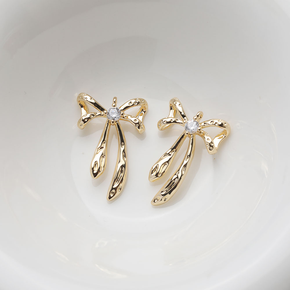 4 adet zarif yay Charm takı ya - Charm Necklace Dainty incelemesi ve fiyatı