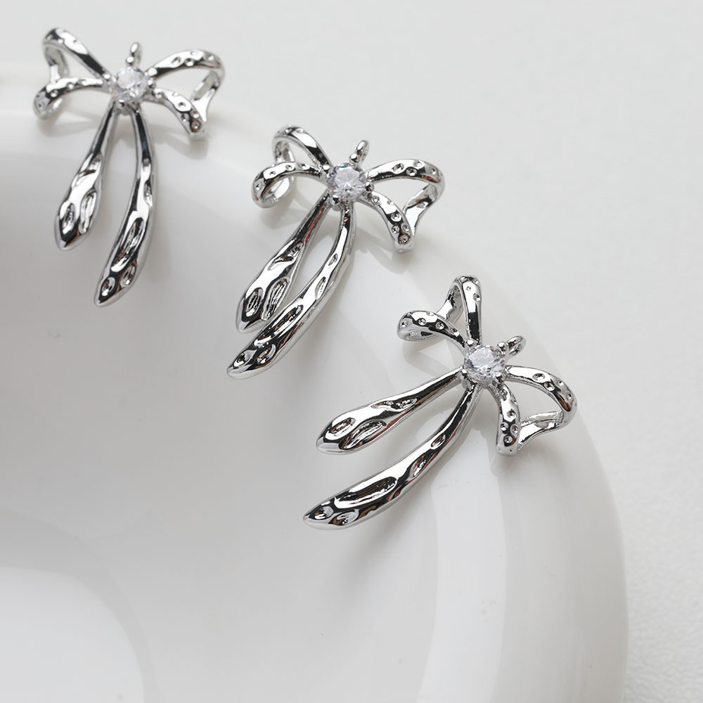 4 adet zarif yay Charm takı ya - Charm Necklace Dainty incelemesi ve fiyatı