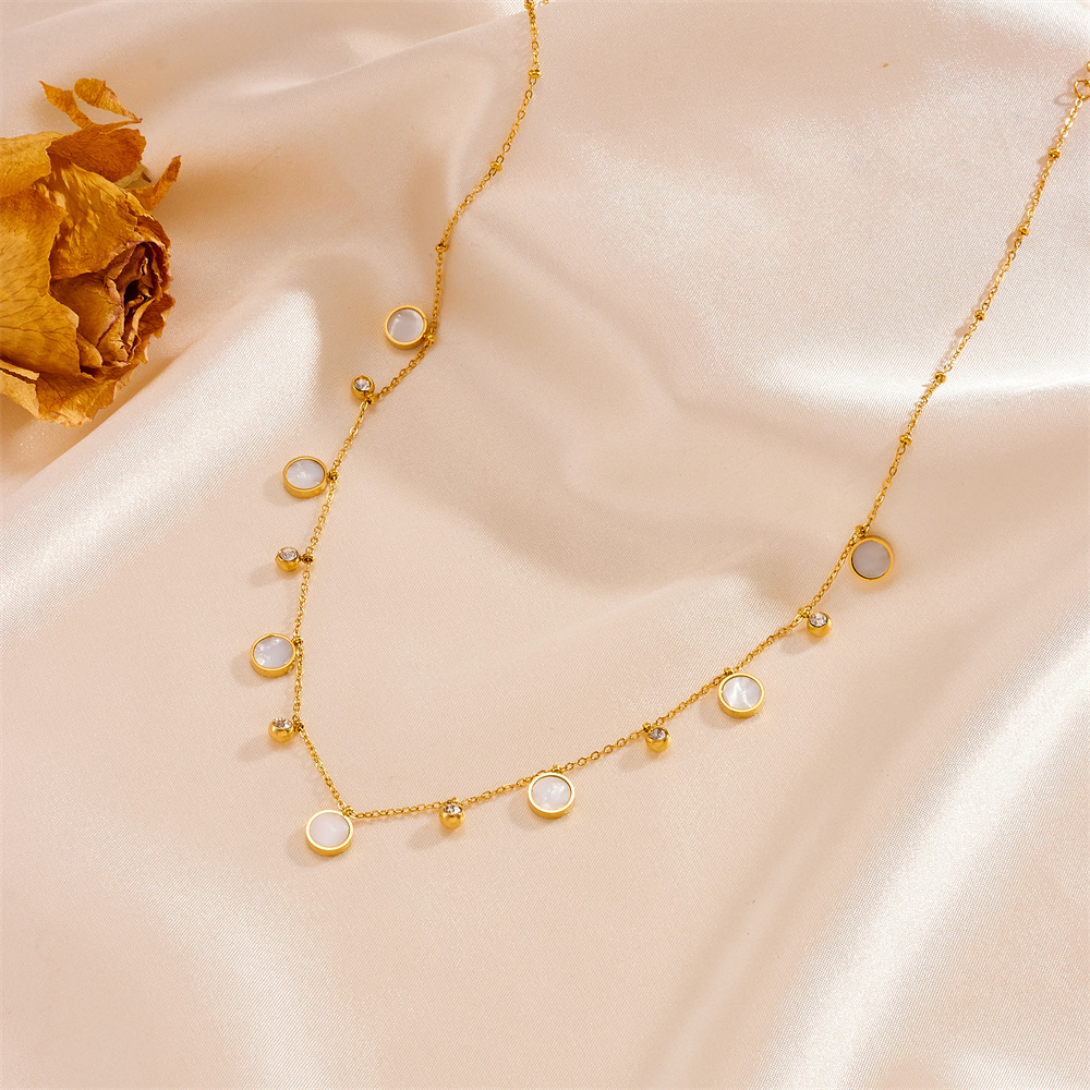 Zarif 18 Ayar Altın Kaplama Pa - Charm Necklace Dainty incelemesi ve fiyatı