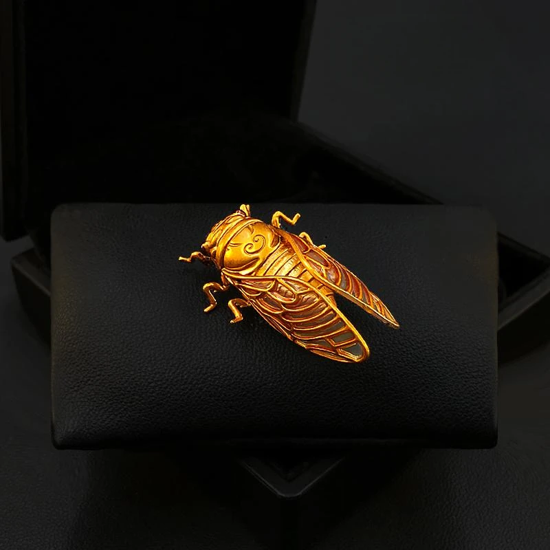 Altın Ağustosböceği Broş Güzel - Women Accessories Meaning incelemesi ve fiyatı
