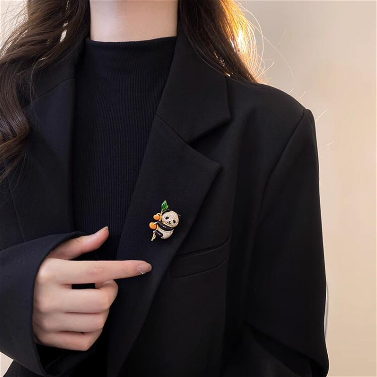 1 adet sevimli Panda broş trab - Women Accessories Meaning incelemesi ve fiyatı