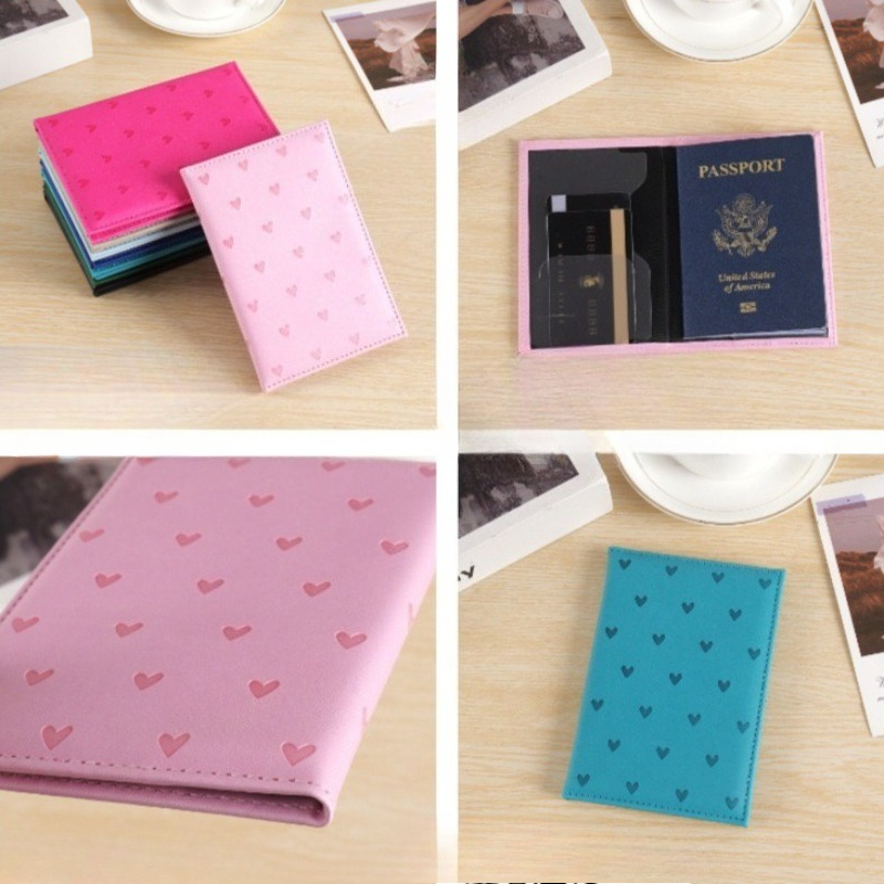Sevimli Kalp Baskı Pasaport Ka - Women'S Accessories Wallet incelemesi ve fiyatı